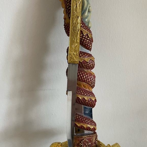 Vintage Sword with Dragon Hanlde - Picture 7 of 7